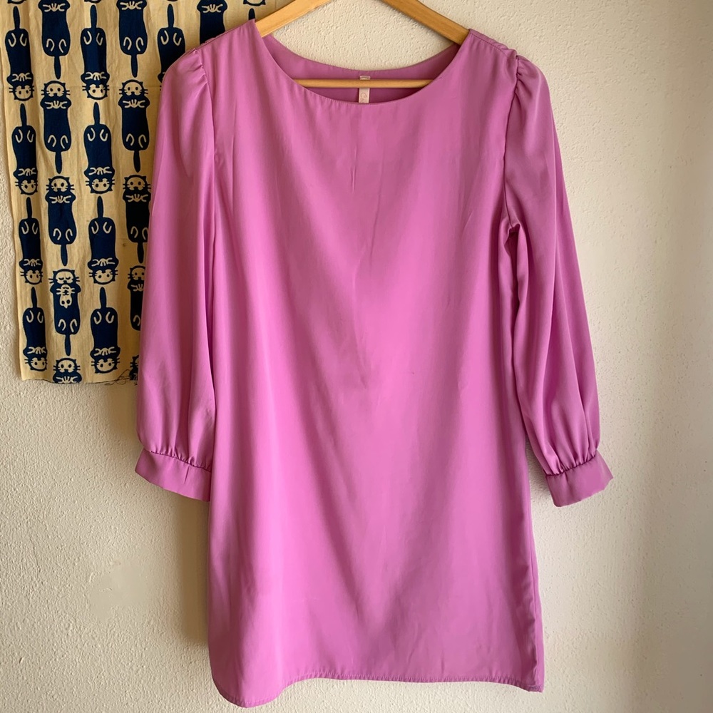 Periwinkle shift dress